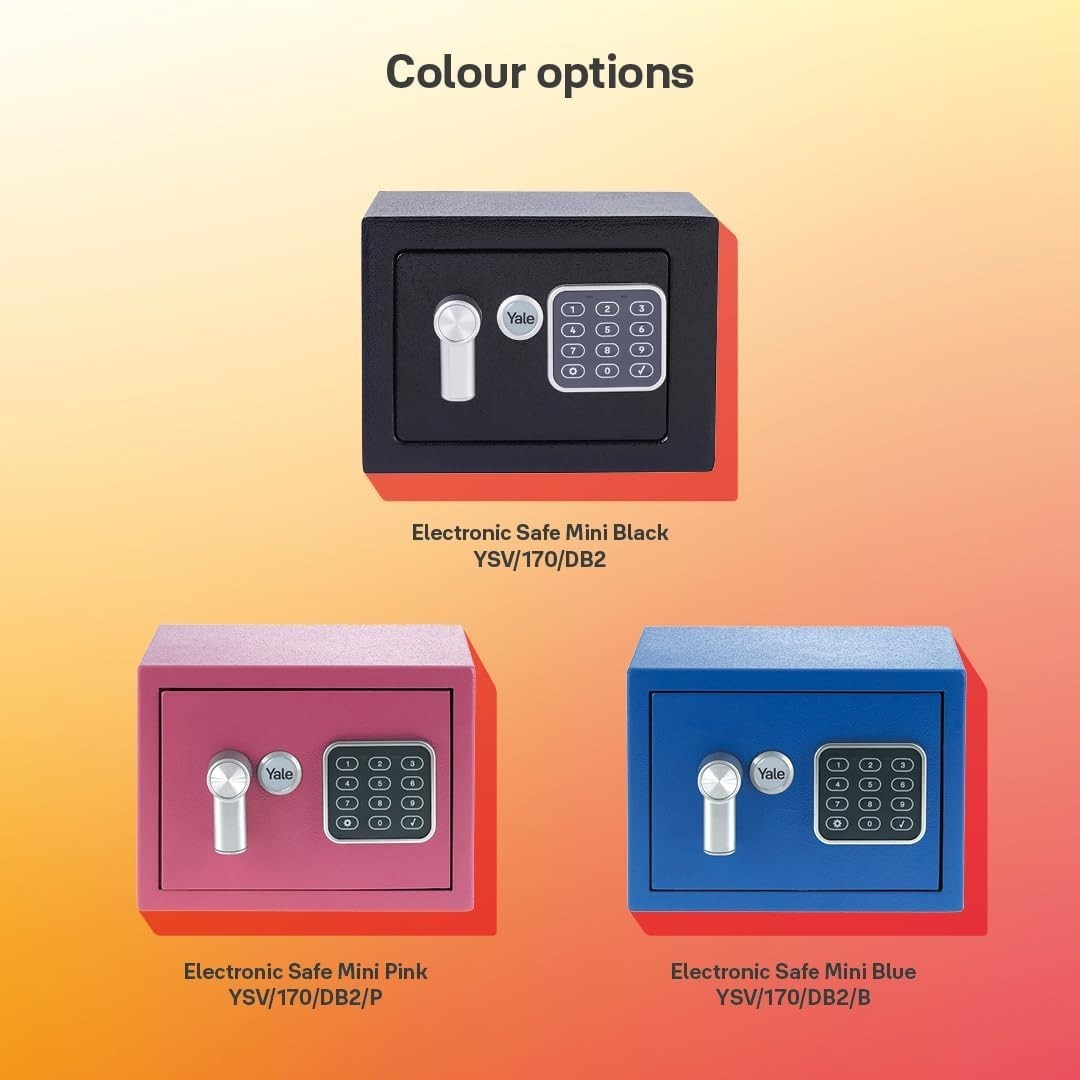Electronic Mini Safe Box Digital Keypad Security Safe Cash Passport Lock