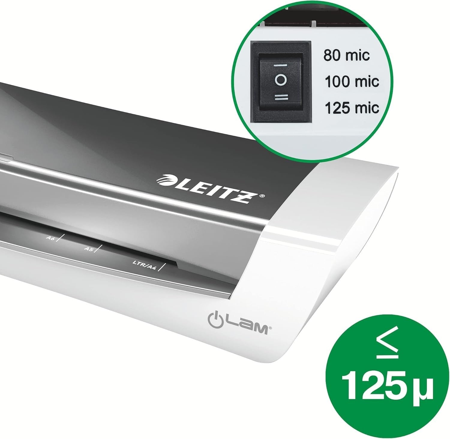 A4 Laminator Machine Home Office 75–125 Mic Fast Warm Up Starter Kit