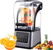 Commercial Slush Machine 2200W Frozen Drink Maker Quiet High Power 1.6L