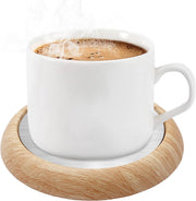 USB Coffee Mug Warmer 75mm Non Slip Heated Coaster