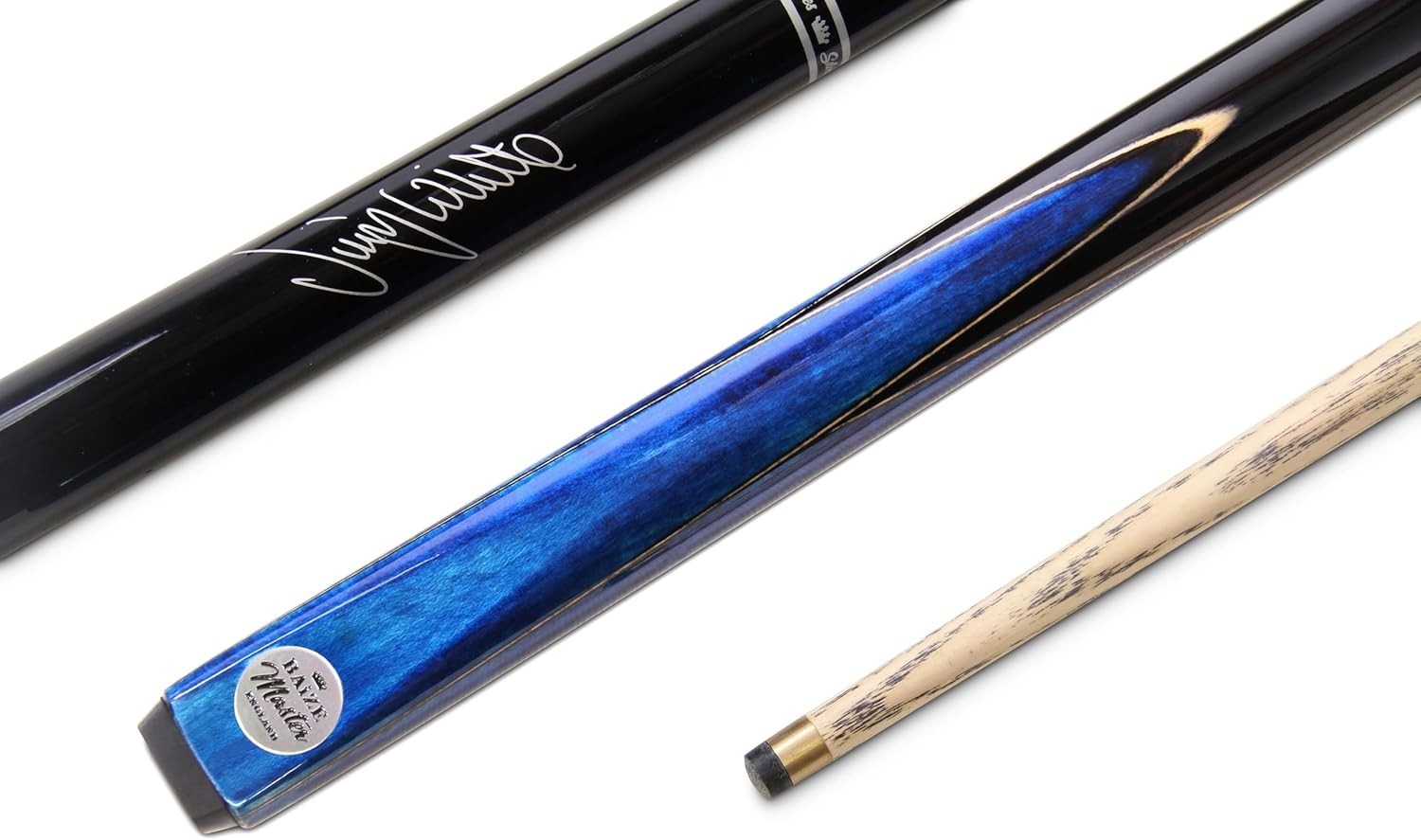 57in Signature Snooker Pool Cue 2 Piece Centre Joint 9.5mm Tip