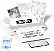 iDPRT Bluetooth Thermal Printer Wireless Inkless Portable A4 Mobile Printer
