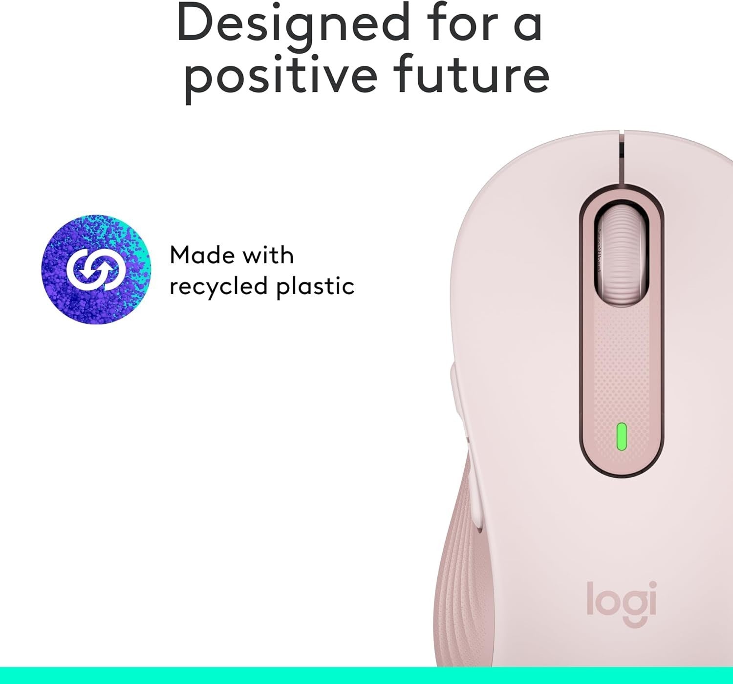 Silent Bluetooth Wireless Mouse Comfort Grip Small Medium Hands Home Office