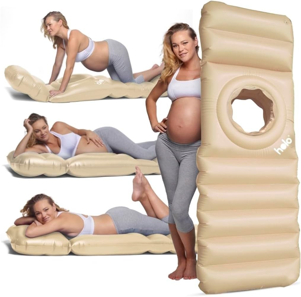 Inflatable Pregnancy Pillow Full Body Maternity Sleep Belly Support Cushion