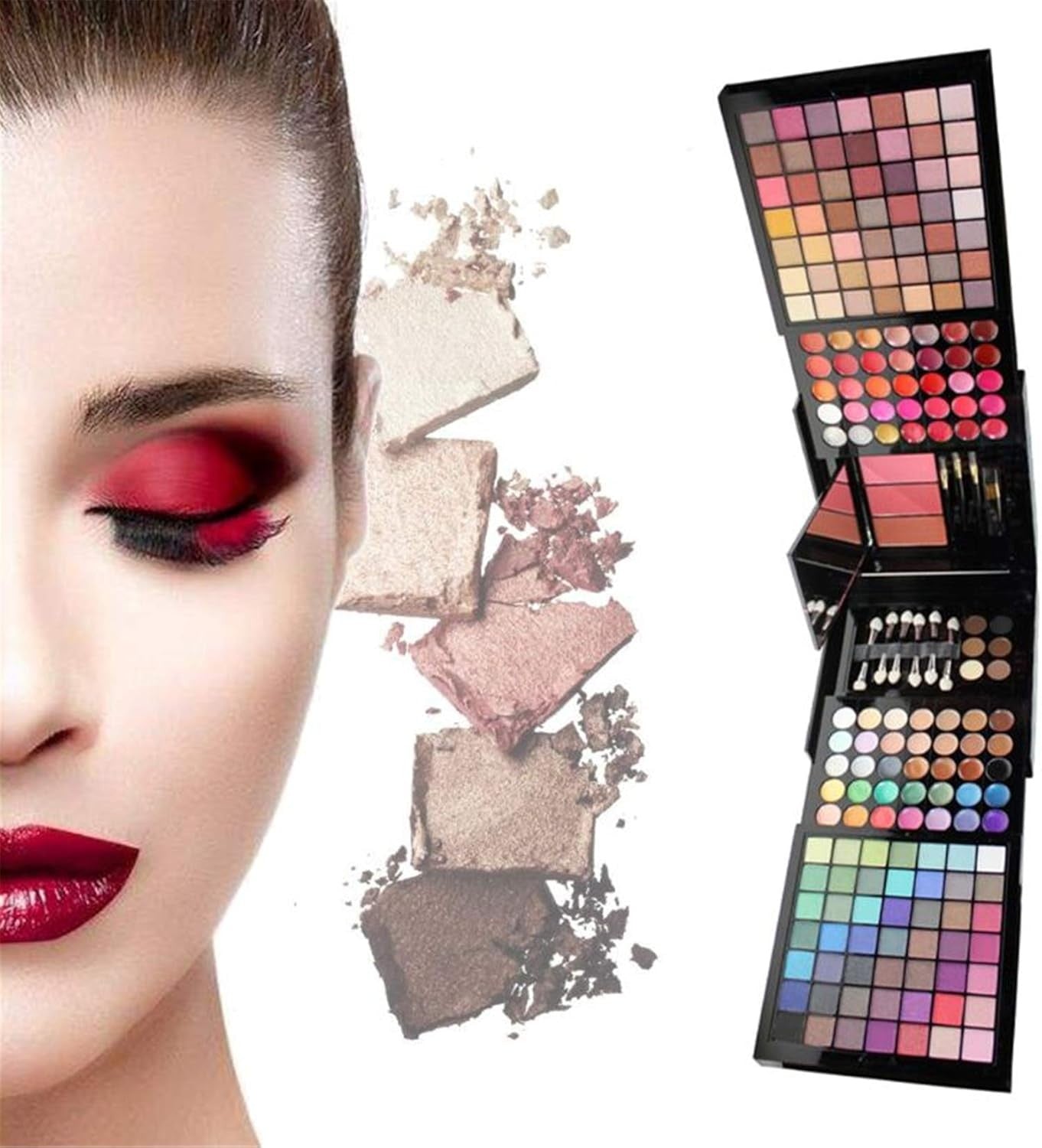 All In One Makeup Gift Set Xmas Kit Palette Lipstick
