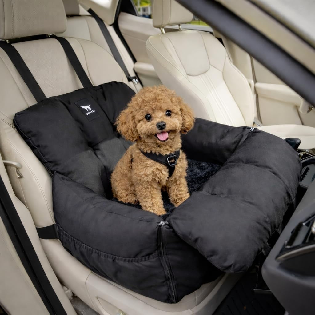 Premium Dog Booster Car Seat Washable Water Resistant Travel Bed