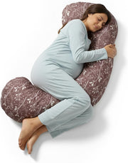 Cooling C-Shaped Body Pillow Pregnancy Back Pain Relief Side Sleeper