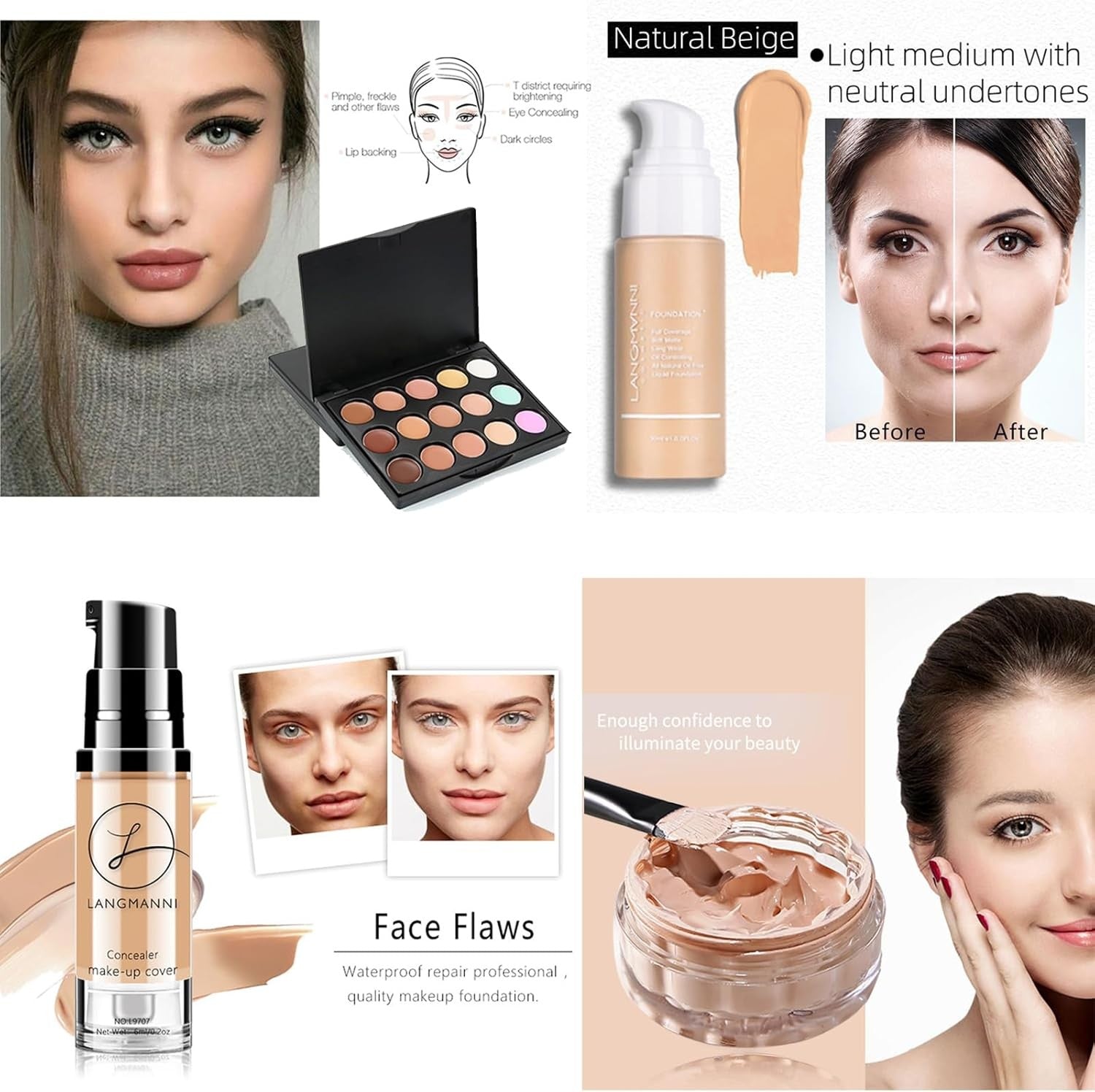 All One Makeup Kit Full Gift Set Palette