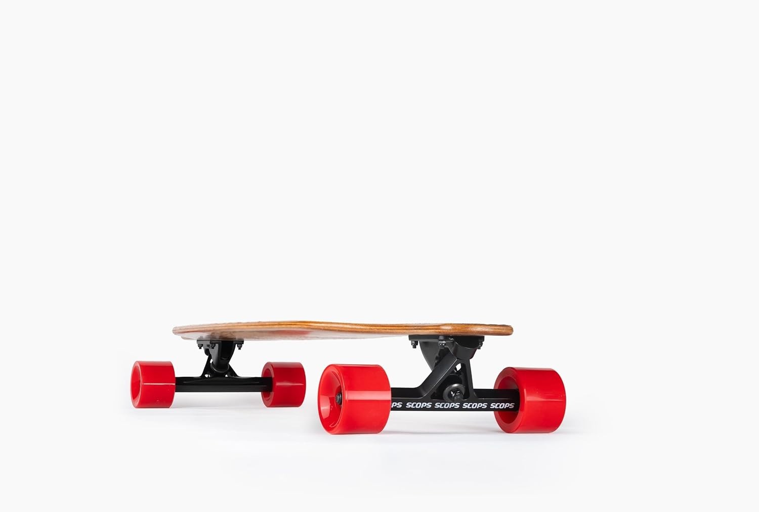 Longboard Skateboard 37"x10" 8-Layer Maple Deck, ABEC-9 Bearings, 78A Wheels