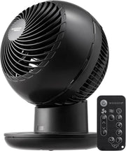 8Speed Quiet Desk Fan –Remote Control Oscillating Table Air Circulator 25m Range