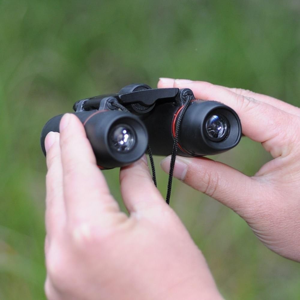 30x60 Mini Compact Binoculars Portable Folding HD Travel Outdoor Viewing