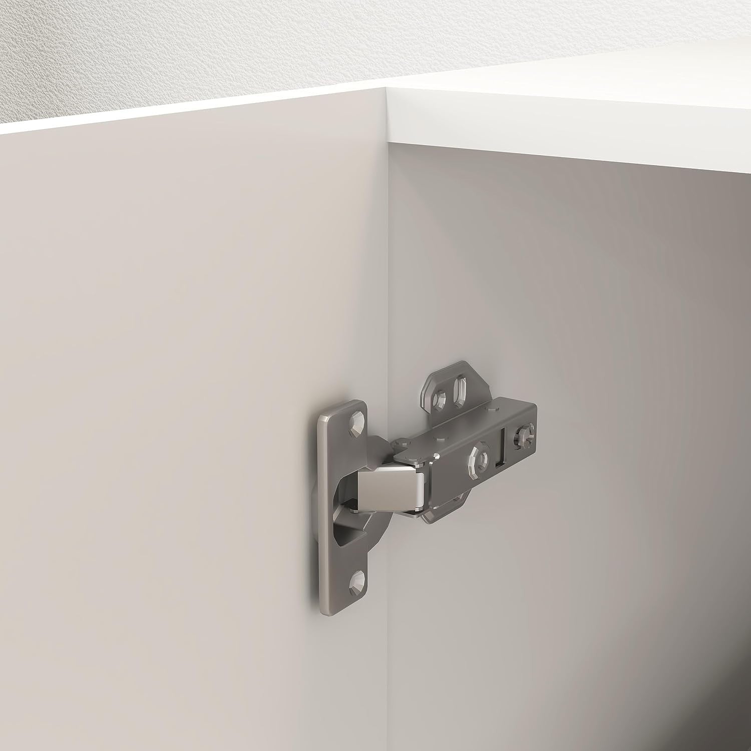 Modern 2-Door Wardrobe with Hanging Rail & Shelf – Compact White Storage