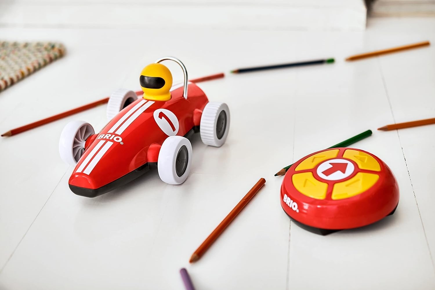 Toddler RC Race Car Toy 2.4GHz Safe Remote Control Car for Kids Age 2+