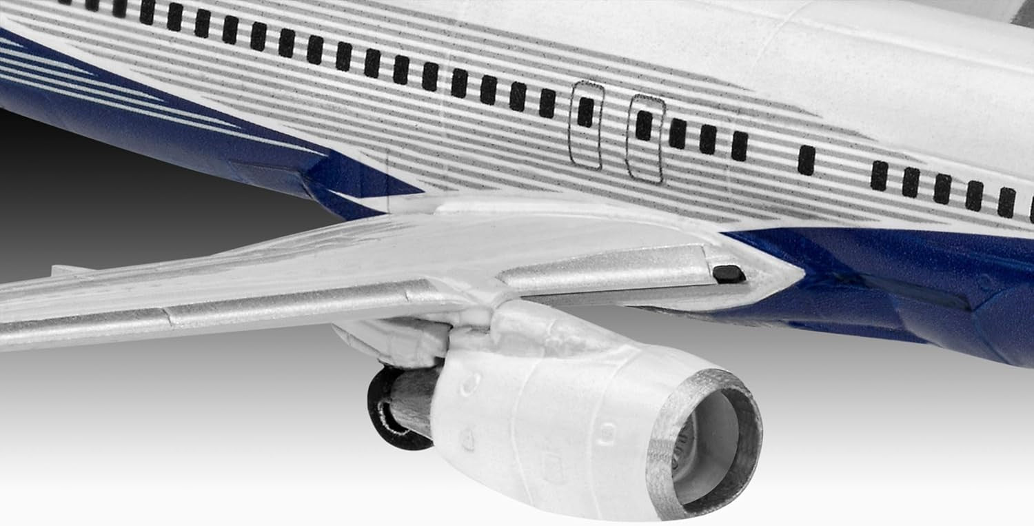 1:288 Boeing 737-800 Plane Model Kit – Detailed Textured Aviation Replica