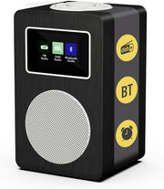 DAB+ Digital Radio Alarm Clock Bluetooth FM Alarm Colour Display