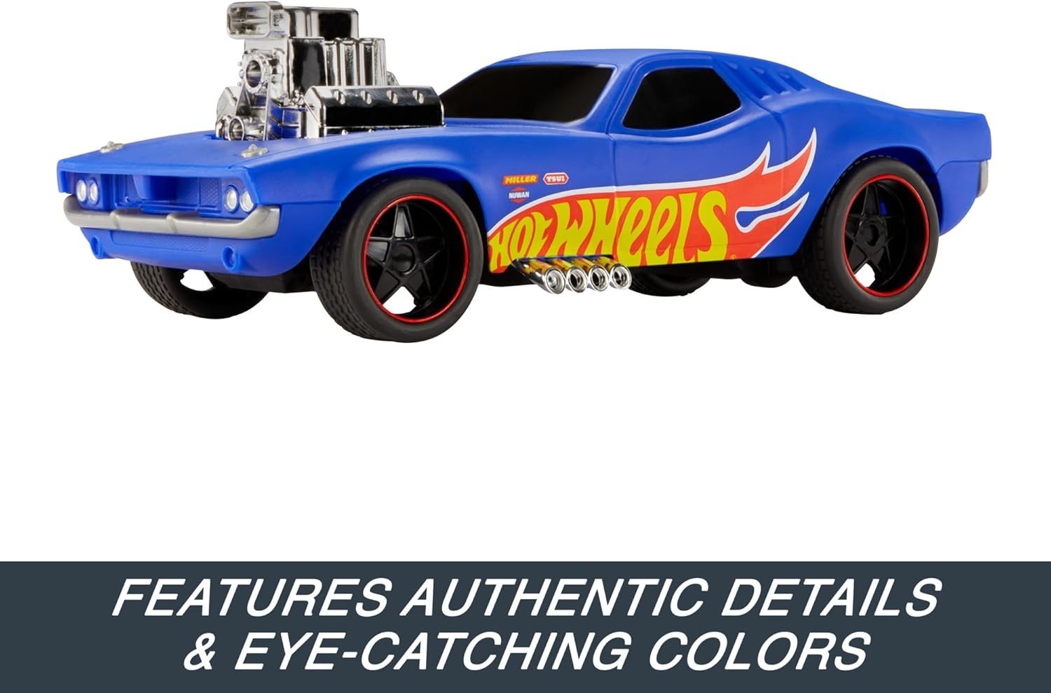 Hot Wheels RC Car 1:16 Rodger Dodger 50th Anniversary Fast Remote Control