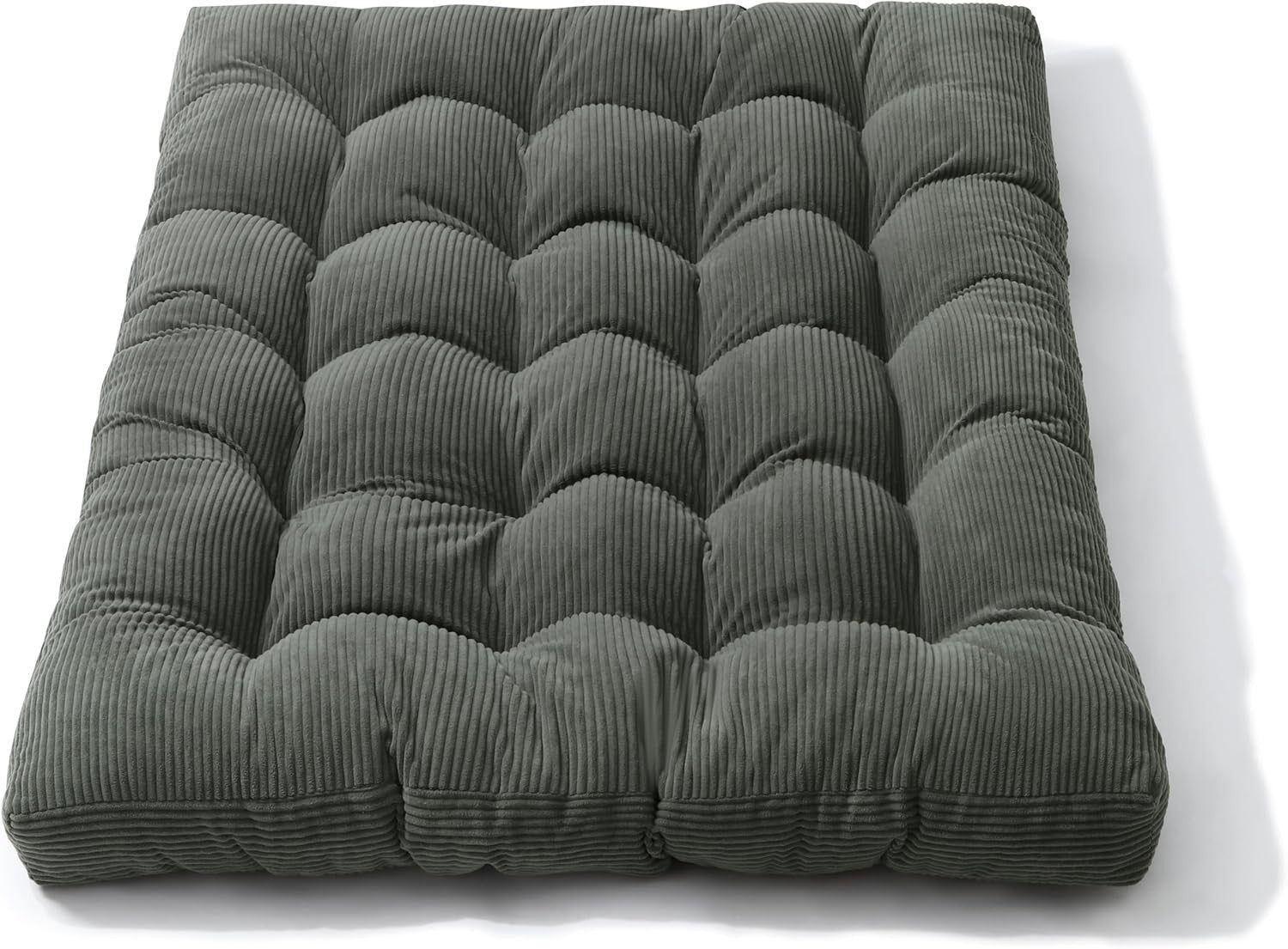 Double Futon Mattress 160x200cm Soft Corduroy Floor Sofa Bed XL