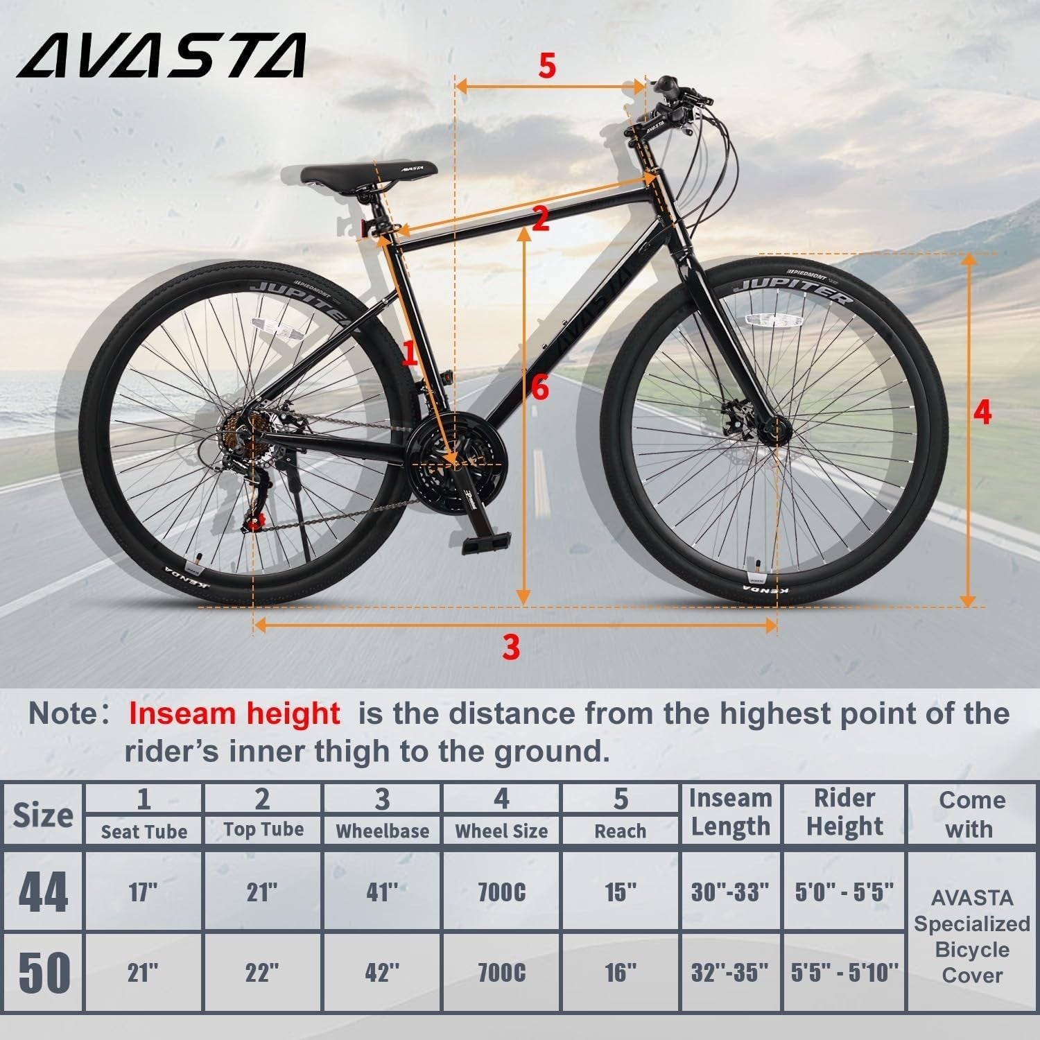 700C Road Bike Lightweight Aluminum Frame 21-Speed Dual Disc Brakes Cycle
