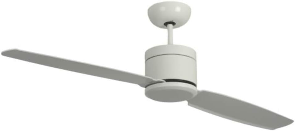Pepeo Turno 132CM Ceiling Fan, 6-Speed, Reversible Motor, Remote, White