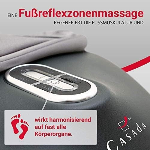 Casada FootInn II Foot Massager with Reflexology, Kneading & Heat Therapy