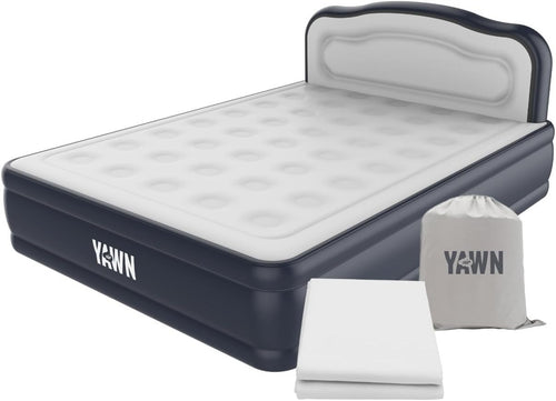 King Size Self Inflating Air Bed Built In Electric Pump Luxury Guest Mattress