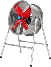 20" Industrial Floor Fan – Heavy Duty Metal Frame w/ Aluminium Blades Cooling
