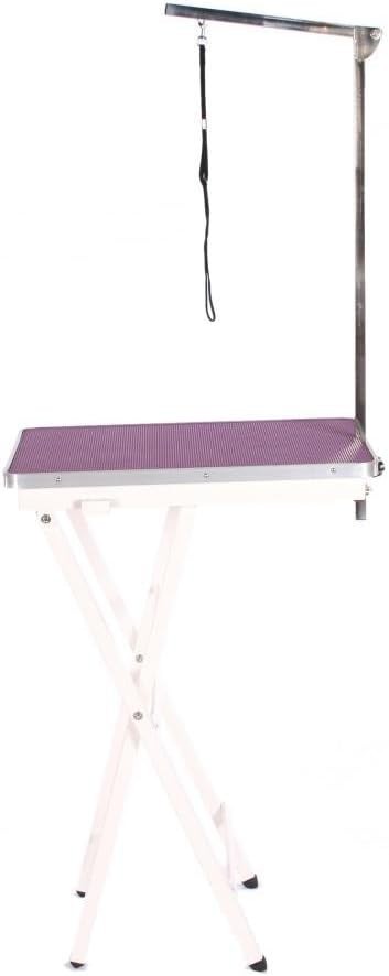 Portable Dog Grooming Show Table Foldable Non Slip Competition Top