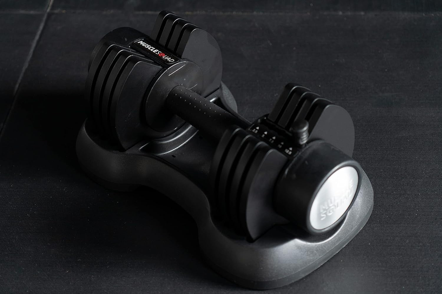 12.5kg Adjustable Dumbbell Single Quick Dial Compact Home Strength