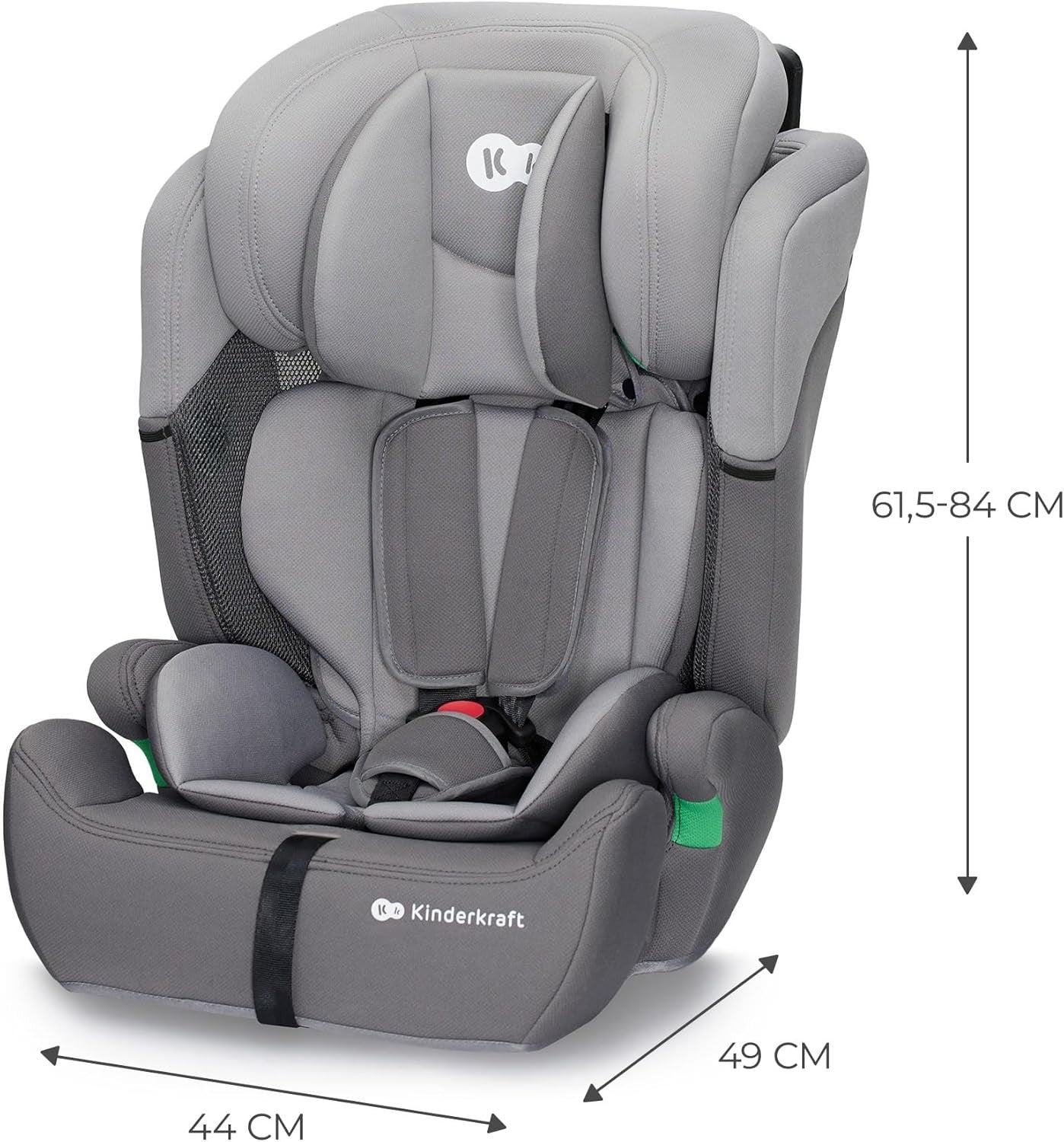 i-Size R129 Group 1/2/3 Child Car Seat 5-Point Harness 76–150cm
