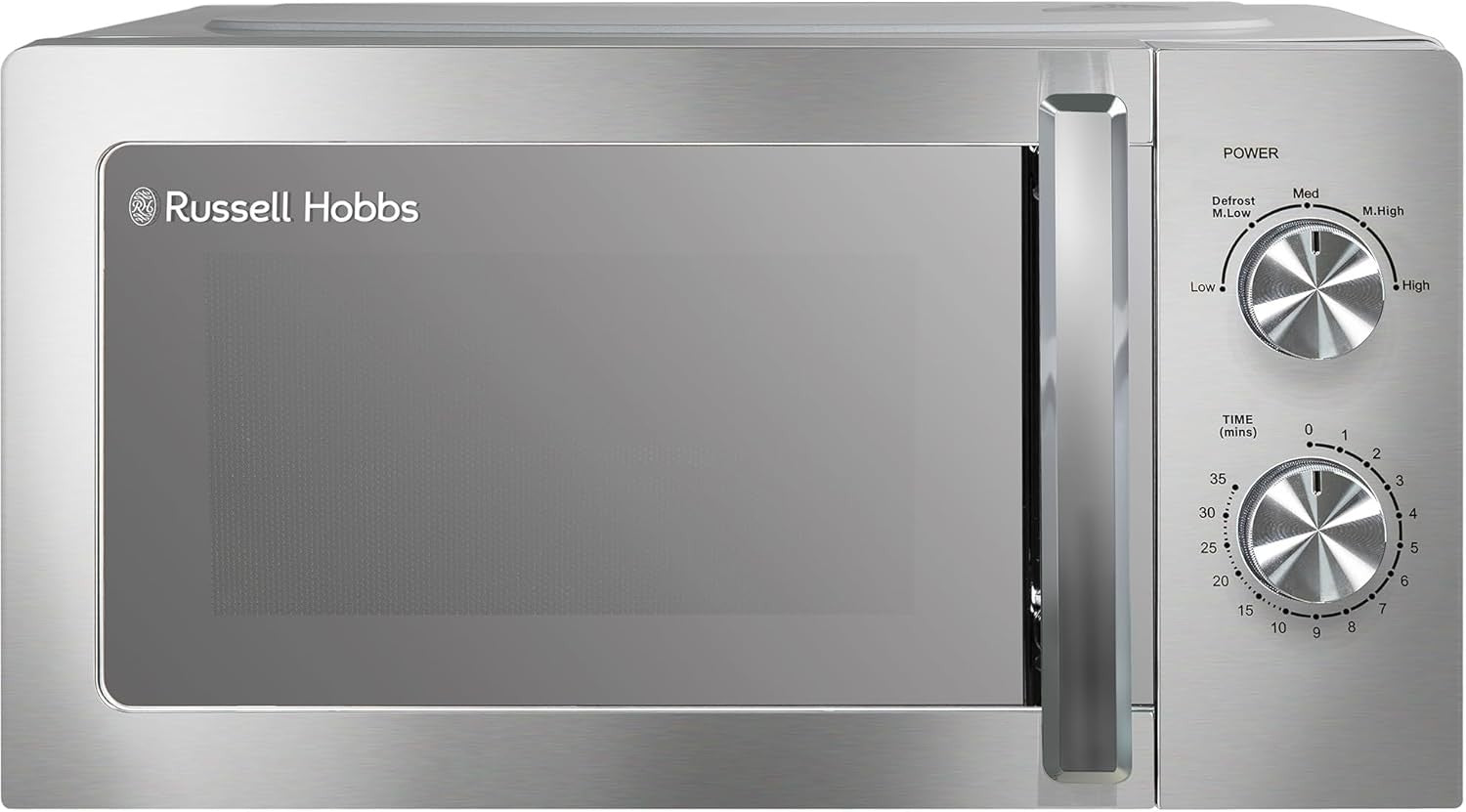 20L 800W Stainless Steel Microwave Manual 5 Power Defrost