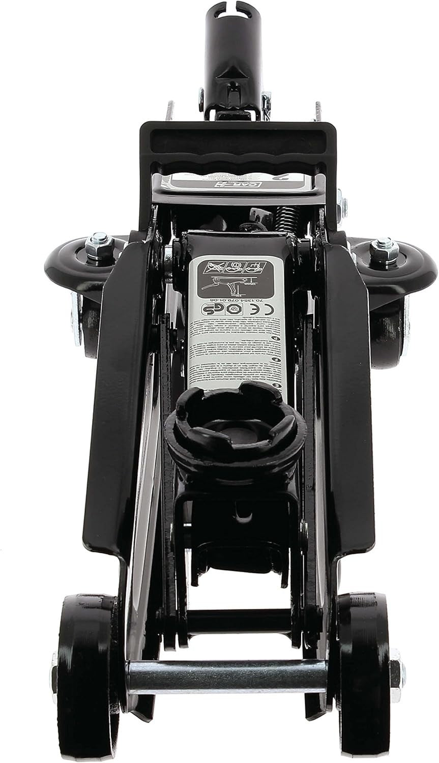 2 Ton Hydraulic Trolley Jack 135–330mm Lightweight Car Lift with Carry Case