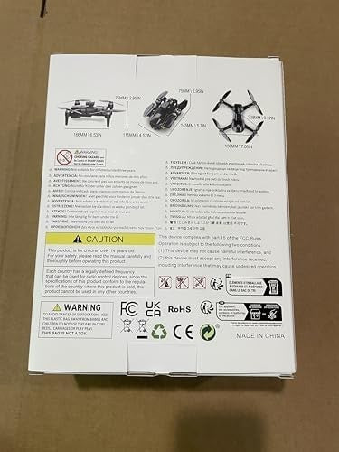 OBEST GPS Drone 4K Camera, Brushless Motor, FPV, 2 Batteries, Beginner