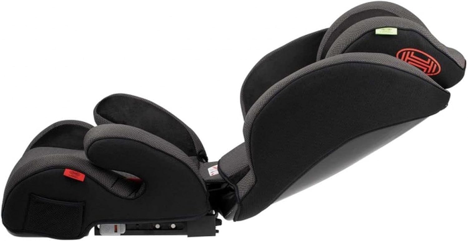 ISOFIX High Back Booster Car Seat Group 2/3 4–12 Years Adjustable Headrest