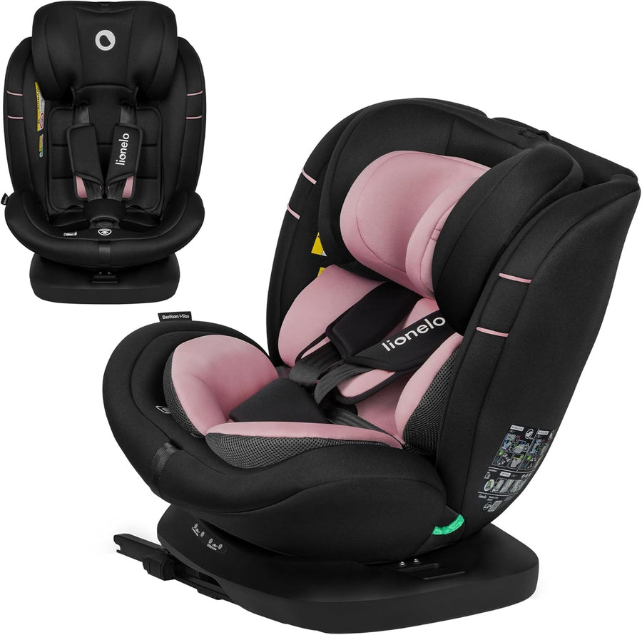 360° Swivel ISOFIX i-Size Car Seat 0–12 Years Rear & Forward Facing