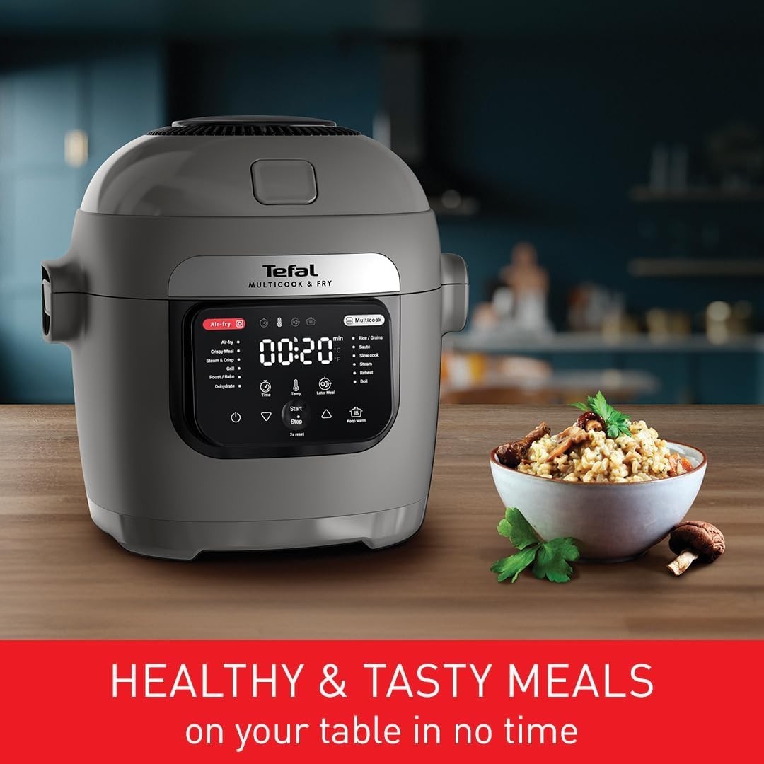 6L Multi Cooker & Air Fryer | Auto-Stir Tech | 14 Programs | Multi-Layer