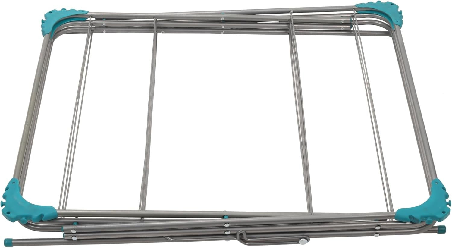3 Tier Clothes Airer Indoor Drying Rack 14m Washing Line Foldable Stainless