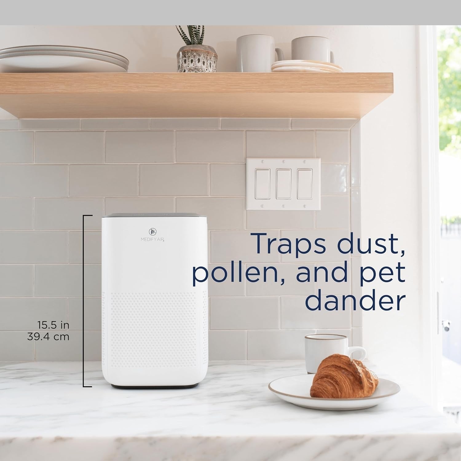H13 HEPA Air Purifier 2 Pack 585 Sq Ft 99.9% Quiet Sleep Mode