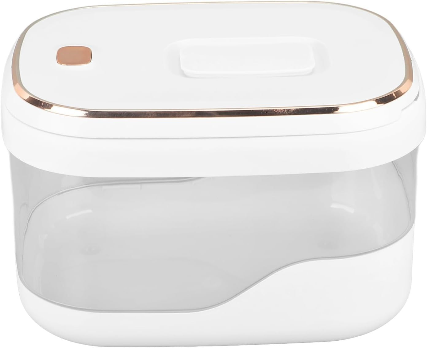 10KG Rice Dispenser Airtight Press Cereal Storage Container Bin