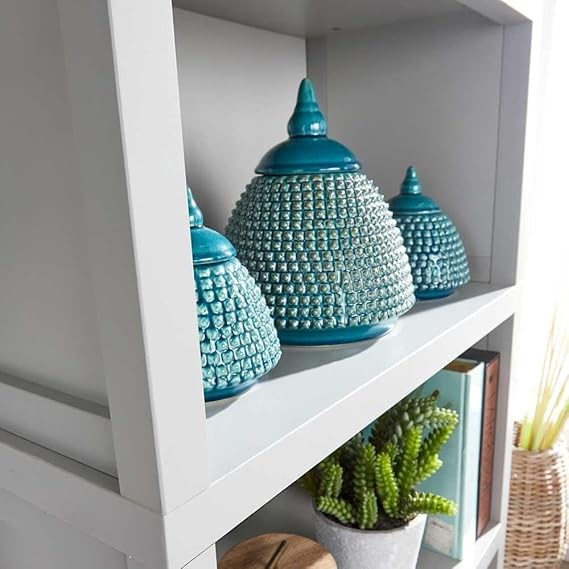 Tall Bookcase with Drawer & 4 Shelves Grey Oak Effect | Modern Storage Unit