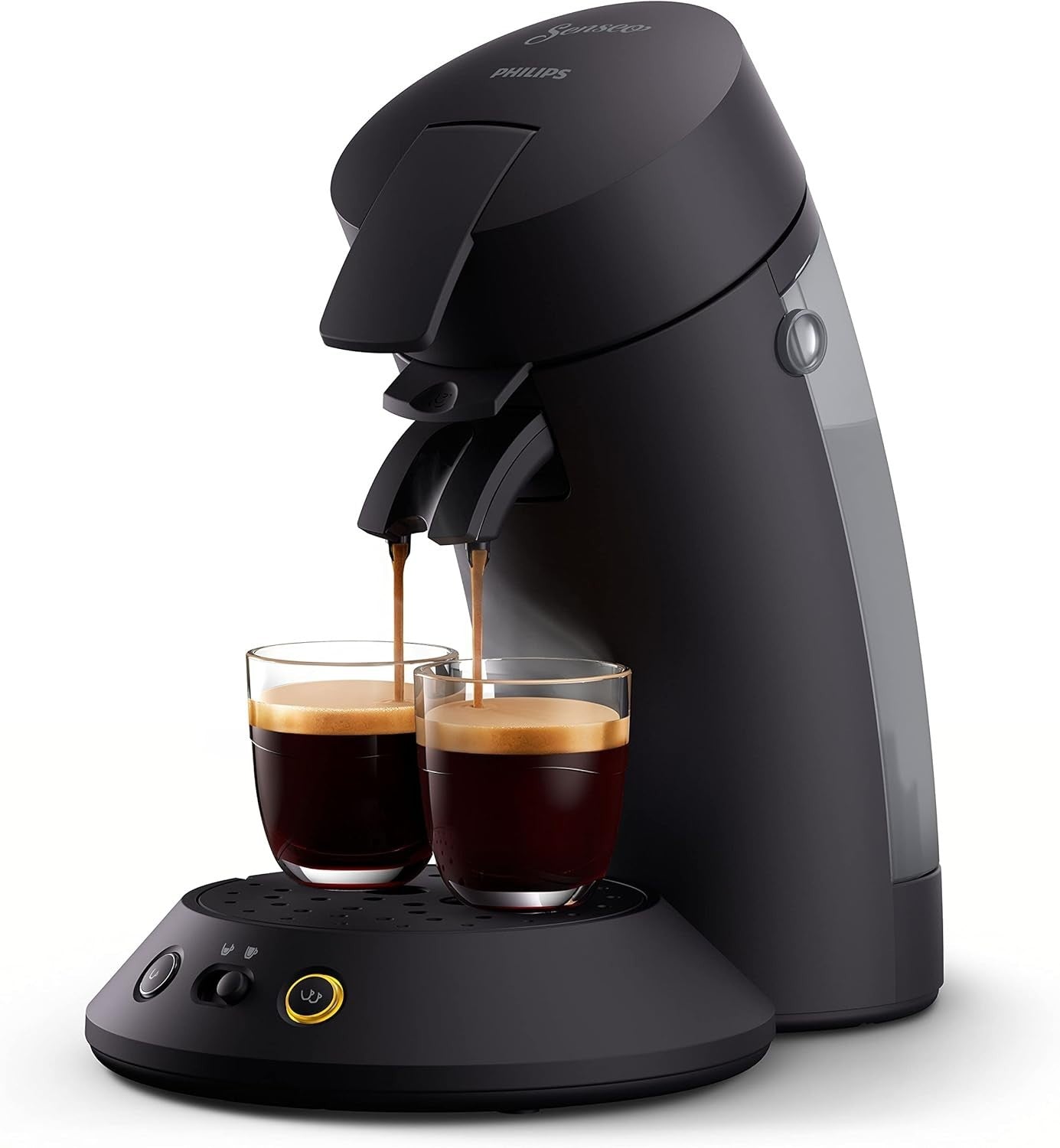 Pod Coffee Maker | Dual Cup Function | 1450W Power | Intensity Selector