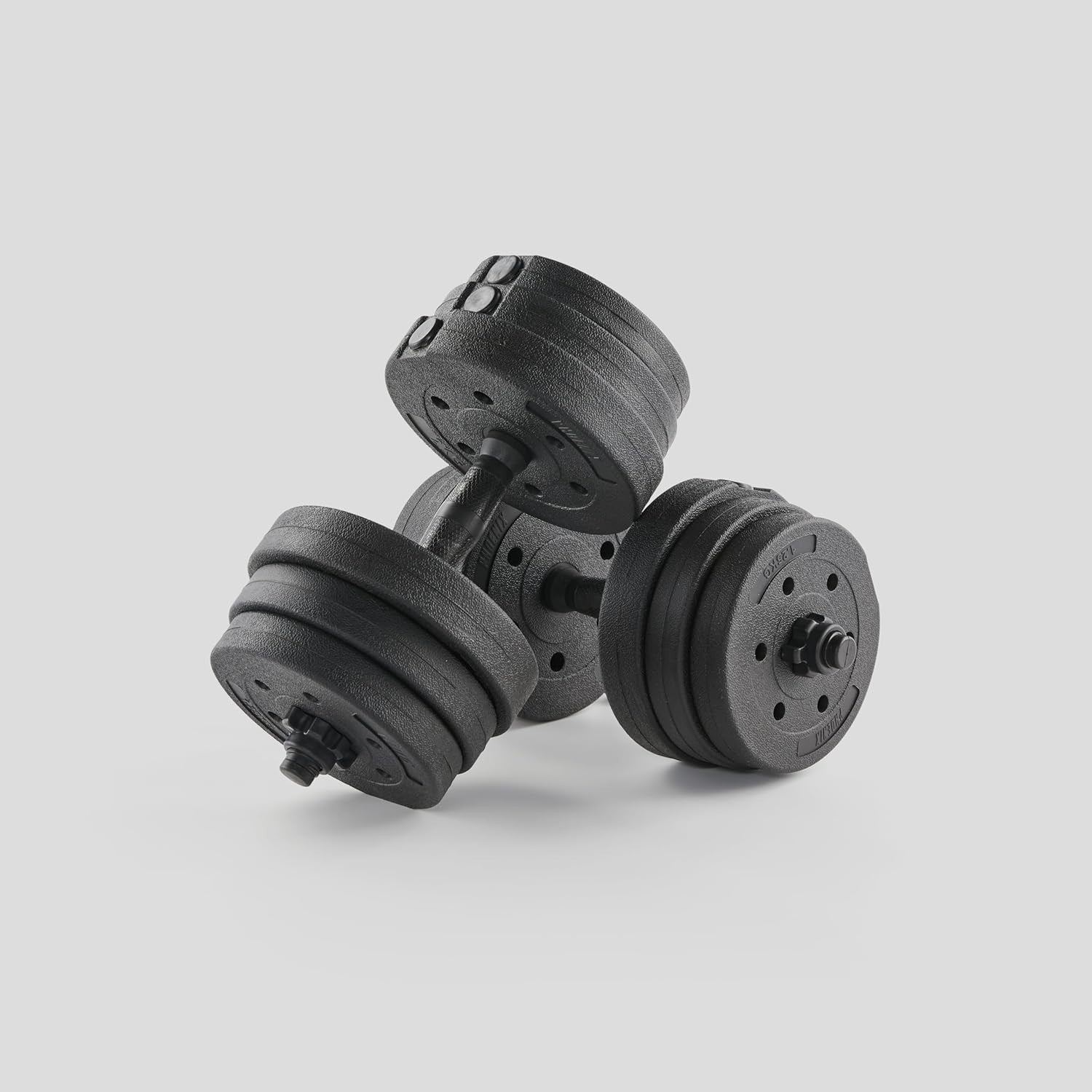 20kg Adjustable Dumbbell Barbell Set Spinlock Space Saving Home Gym