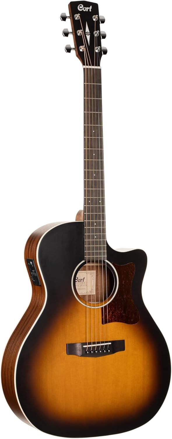 Electro Acoustic Guitar Grand Auditorium Cutaway Spruce Top