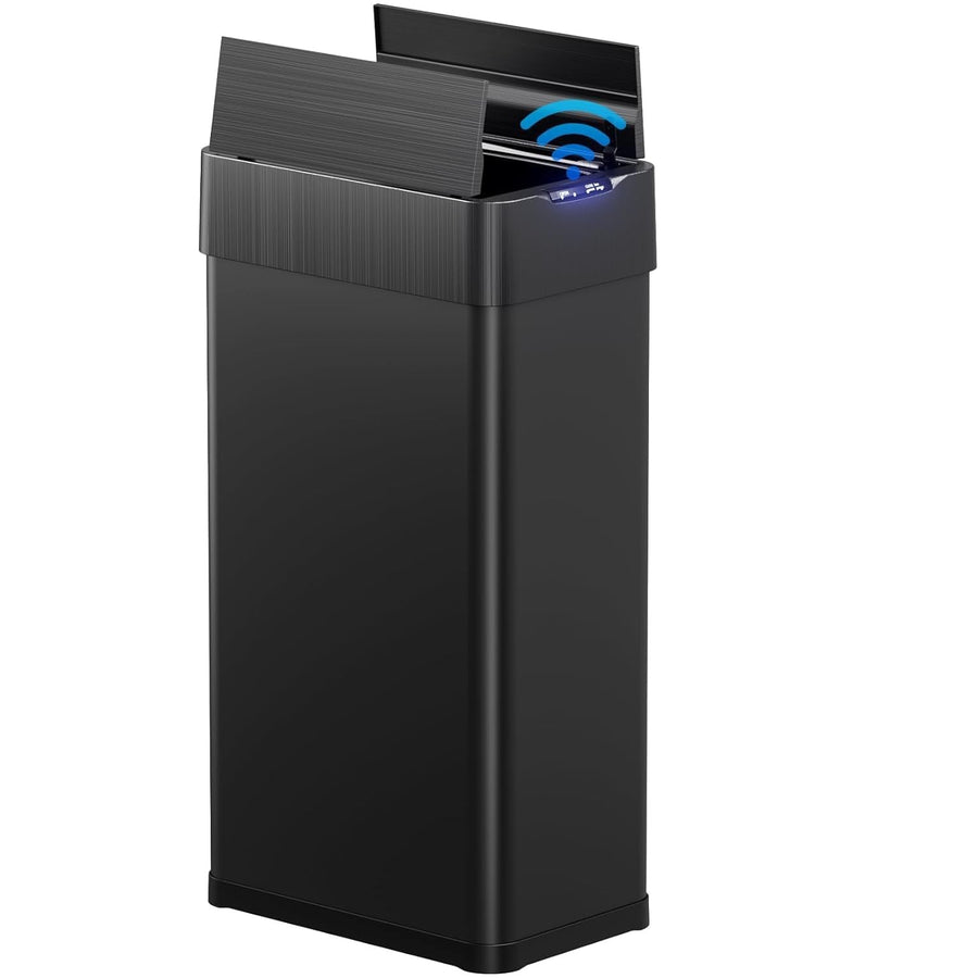 50L Touchless Kitchen Bin | Automatic Sensor Trash Can Black