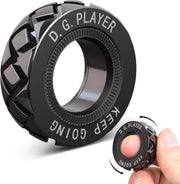 Metal Fidget Spinner Ring Adjustable Silent Stress Relief ADHD Toy