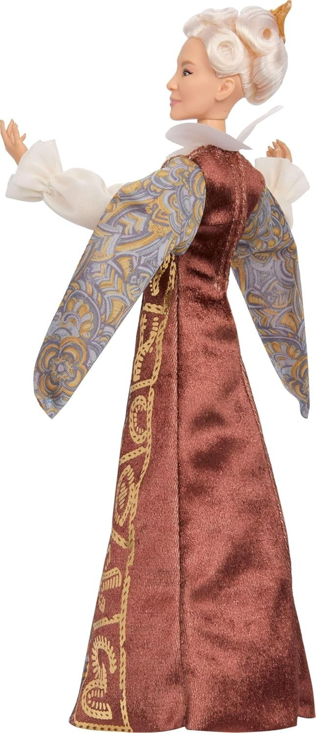 Deluxe Fashion Doll Headmistress Gown Gold Detail Accessories Collectible