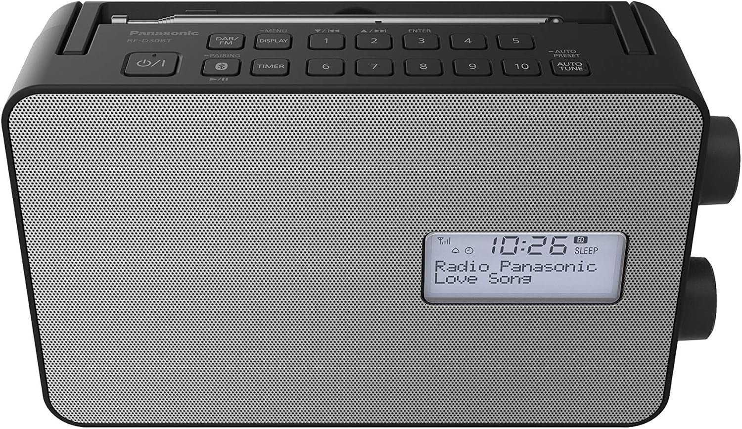 Portable Splashproof DAB+/FM Radio with Bluetooth & USB Charging