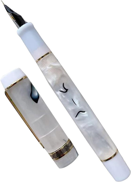 Elegant Burning Ice Acrylic Pen Smooth Writing Professional Office Use
