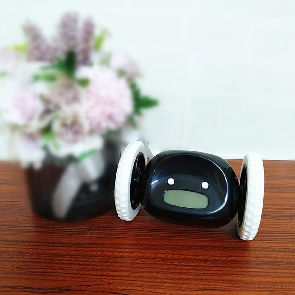 Extra Loud Alarm Clock Moving Robot Wake Up Clock for Heavy Sleepers