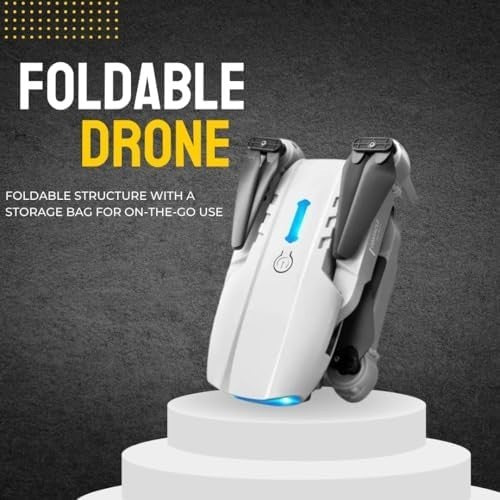 GEN:ZAI E99 Foldable Drone with Dual Cameras, Altitude Hold & Trajectory Flight