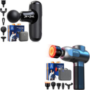 Mini Massage Gun with Heat Quiet Percussion Muscle Relief Trigger Point Therapy
